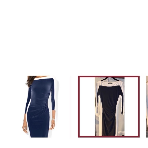 MOVING SALE!!! Black Quarter Sleeve Dress - Size 6 - Picture 5 of 5